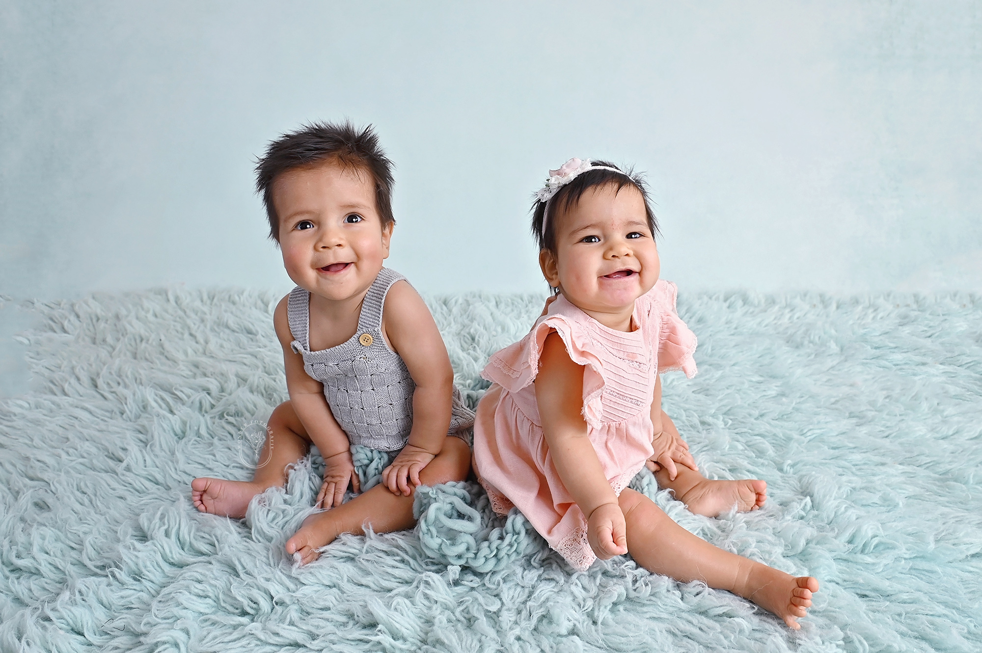 Baby Fotoshoot Tweeling friesland flevoland overijssel 