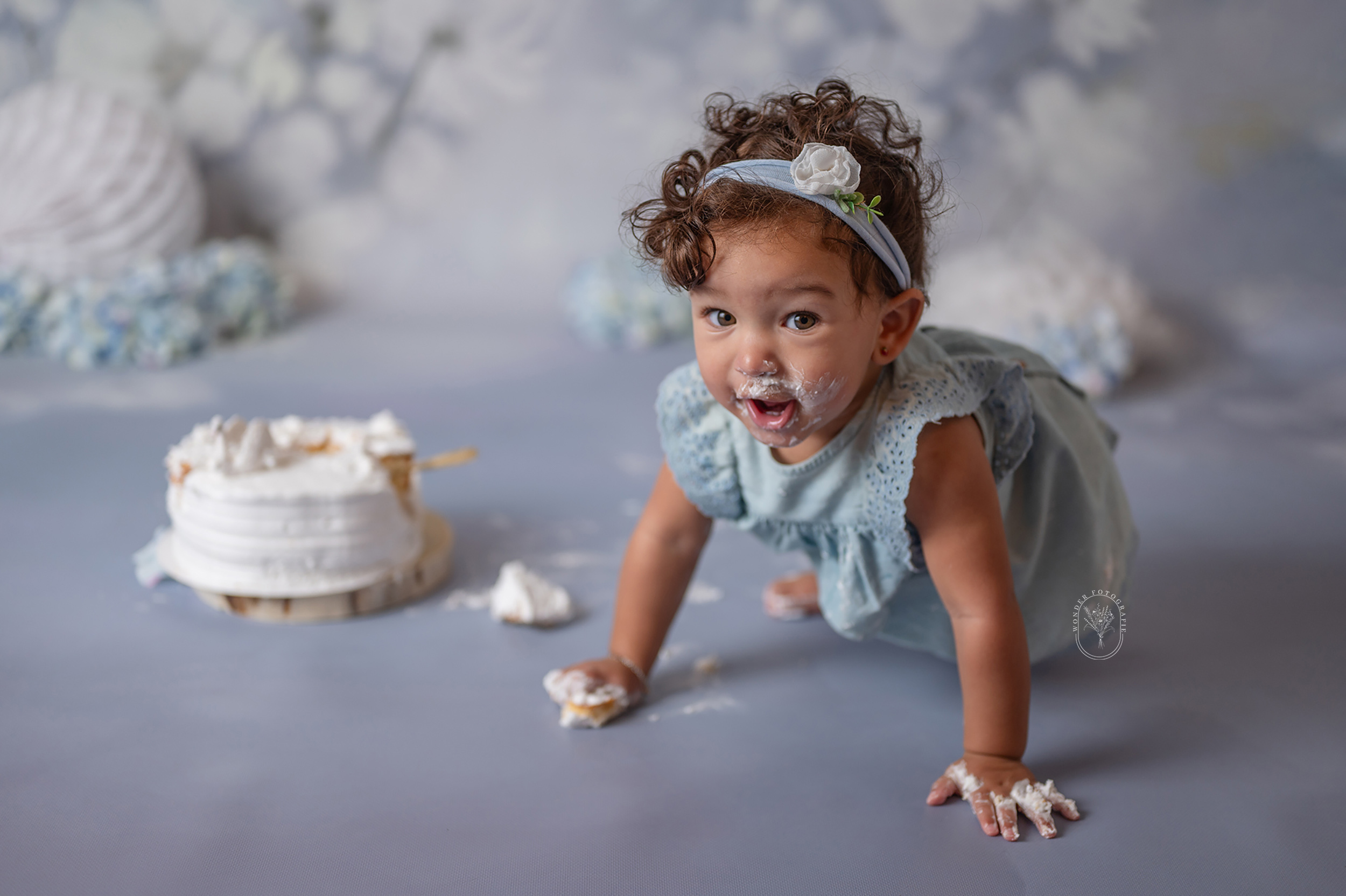 cake smash fotoshoot friesland babyshoot flevoland overijssel studio taart